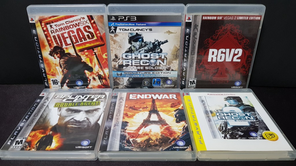Tom clancy games ps3 sale