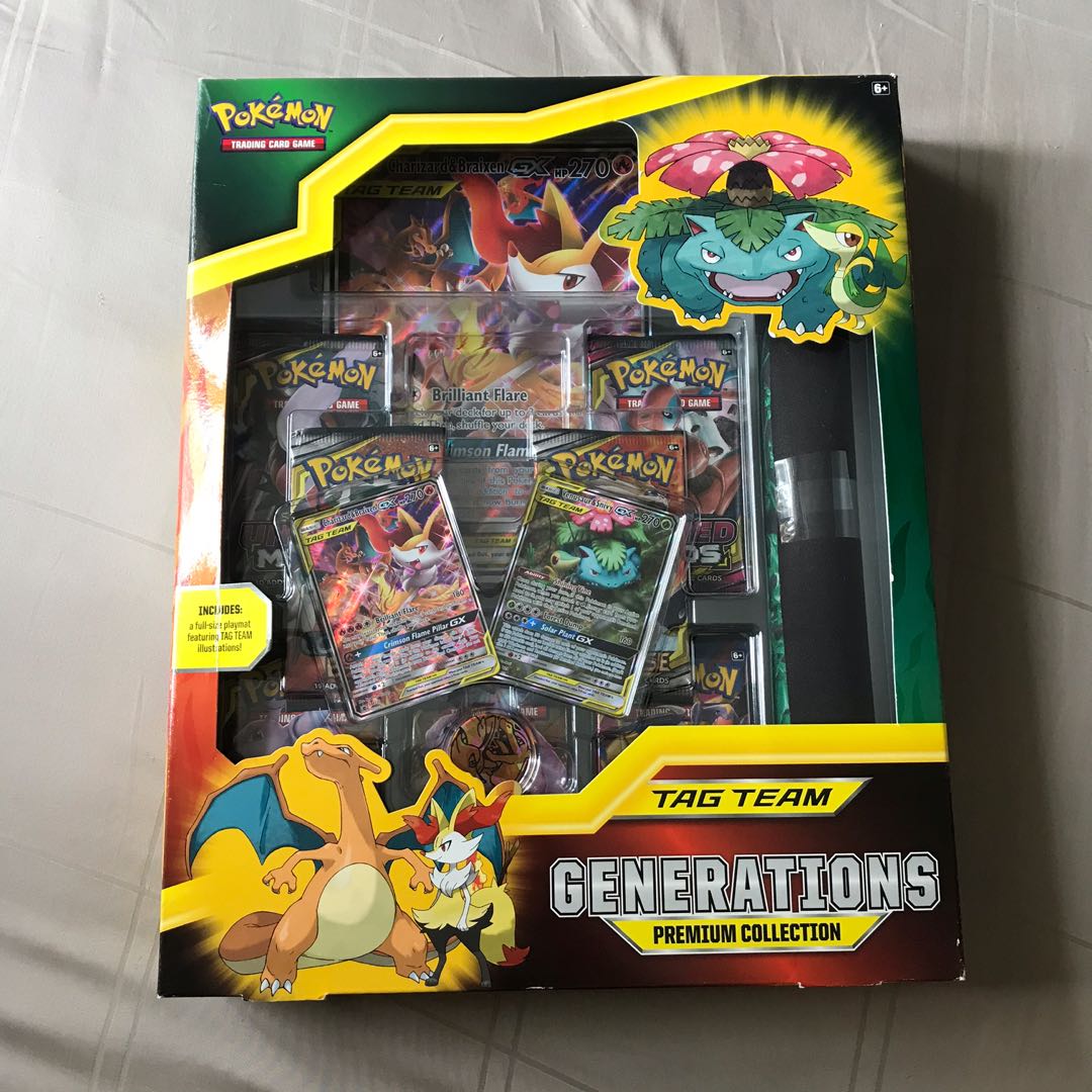 Pokemon TCG Tag Team Generations Premium Collection, Hobbies & Toys