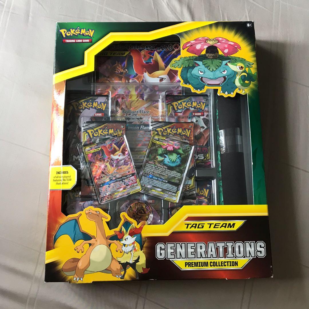 Pokemon TCG Tag Team Generations Premium Collection, Hobbies & Toys