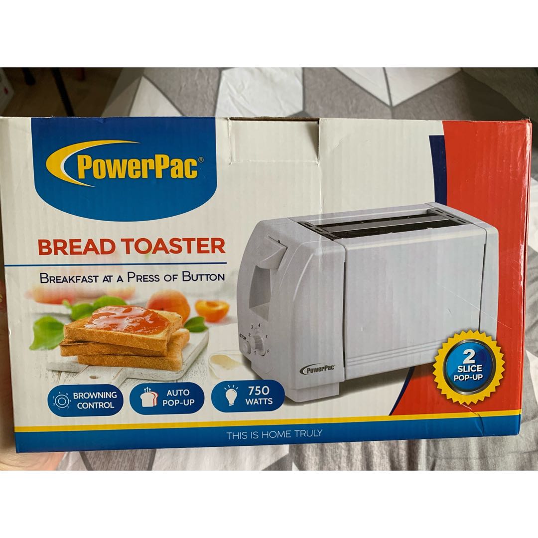 PowerPac Bread Toaster, TV & Home Appliances, Kitchen Appliances, Ovens ...