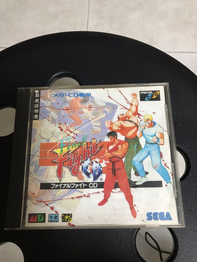 Sega Mega Cd Final Fight 遊戲機 遊戲機遊戲 Carousell