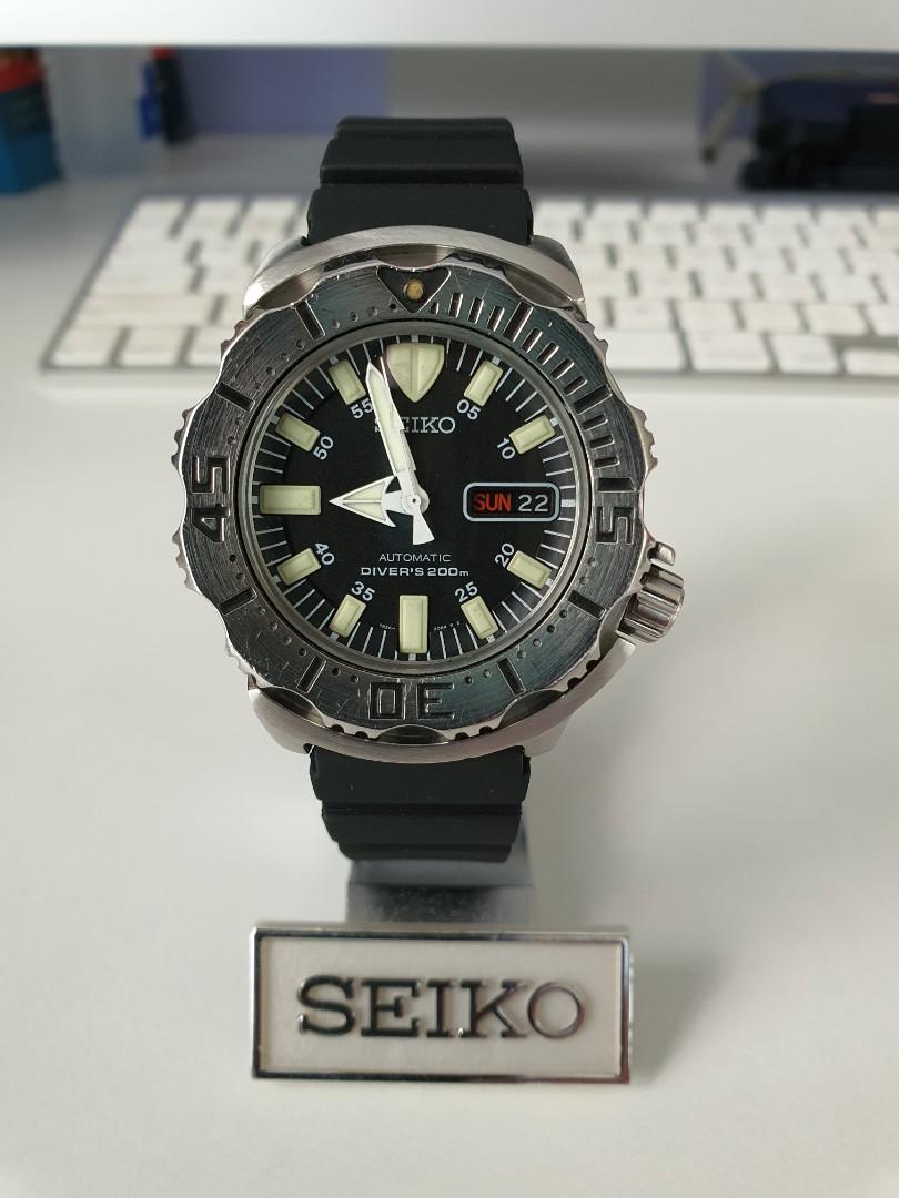 Seiko SKX779 Black Monster, Men's Fashion, Watches & Accessories, Watches  on Carousell