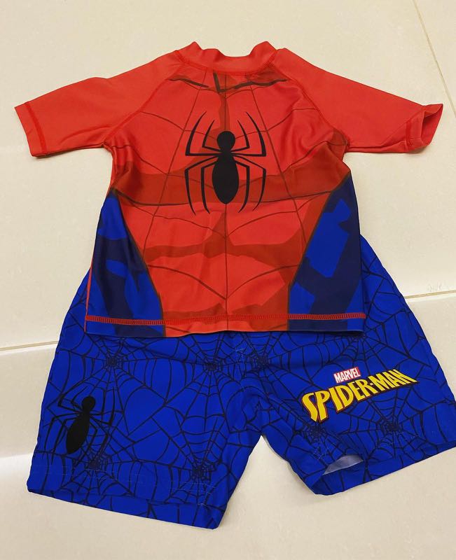 Spiderman Swimwear, Babies & Kids, Boys' Apparel, 1 to 3 Years on Carousell