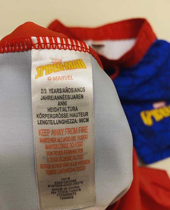 Spiderman Swimwear, Babies & Kids, Boys' Apparel, 1 to 3 Years on Carousell