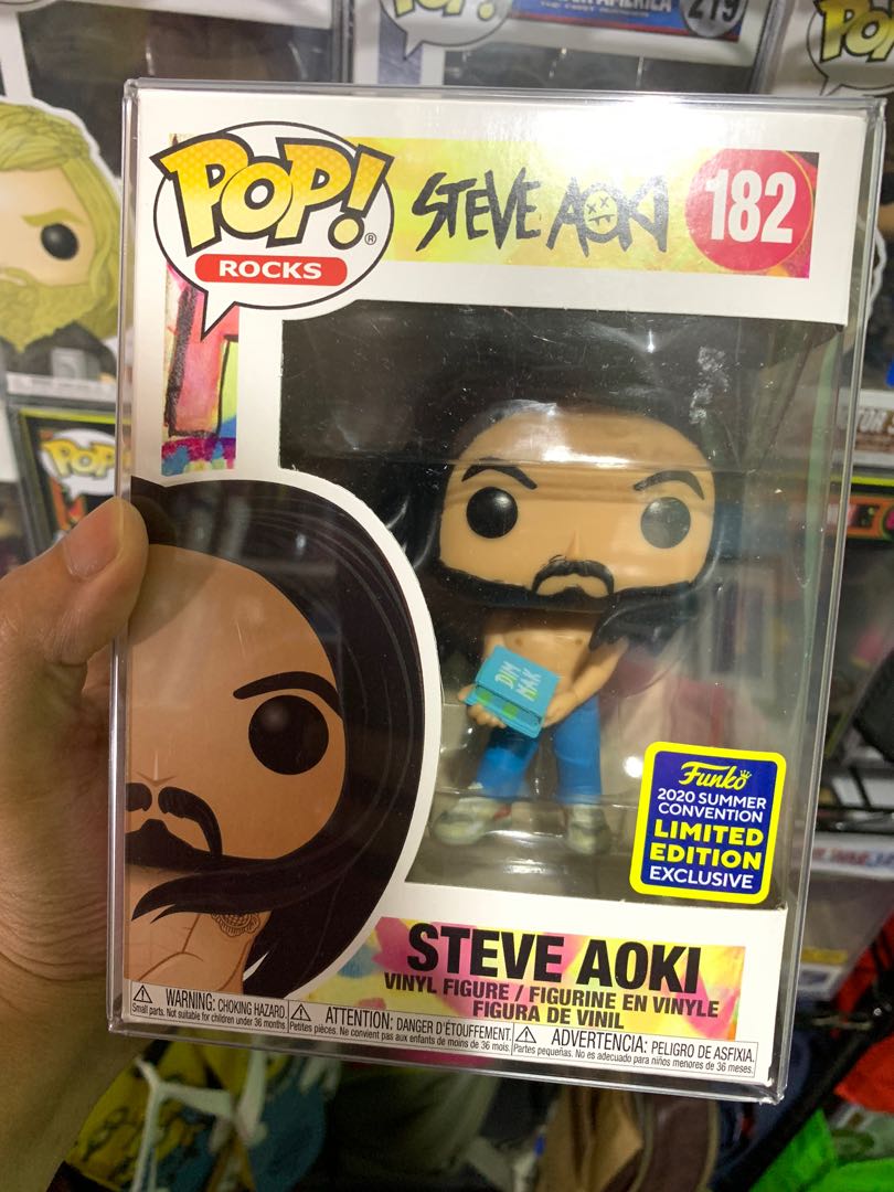 steve aoki pop figure