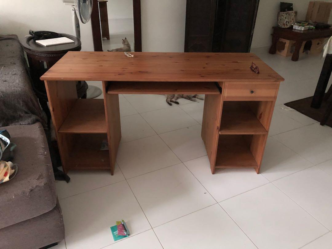 Study Table (Category: Tables & Sets) located in Singapore. Submitted by wai17 (Listing ID 1050845636, Image 1). Description: Used ikea study table. In good condition. Buyer to arrange for own collection. Location in the east. .