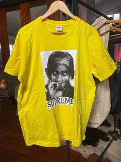 supreme aguila tee yellow