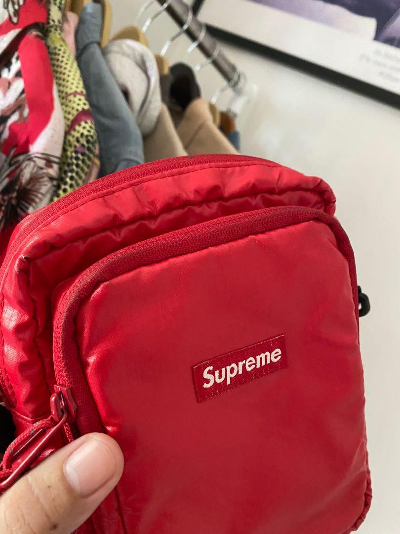 Supreme fw17 shoulder bag, Men's Fashion, Bags, Sling Bags on Carousell