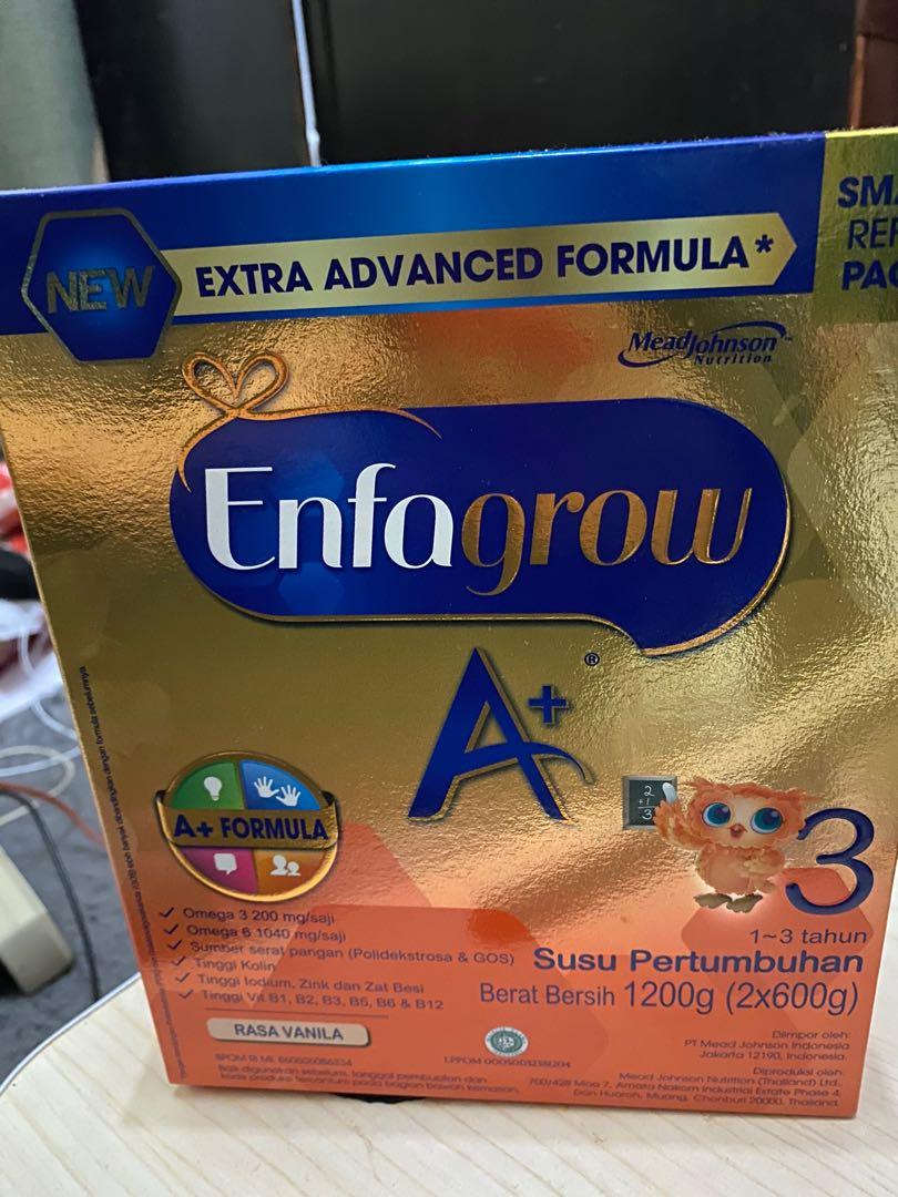 Susu Enfagrow A 1200g Bayi Anak Perawatan Makanan Anak Di Carousell