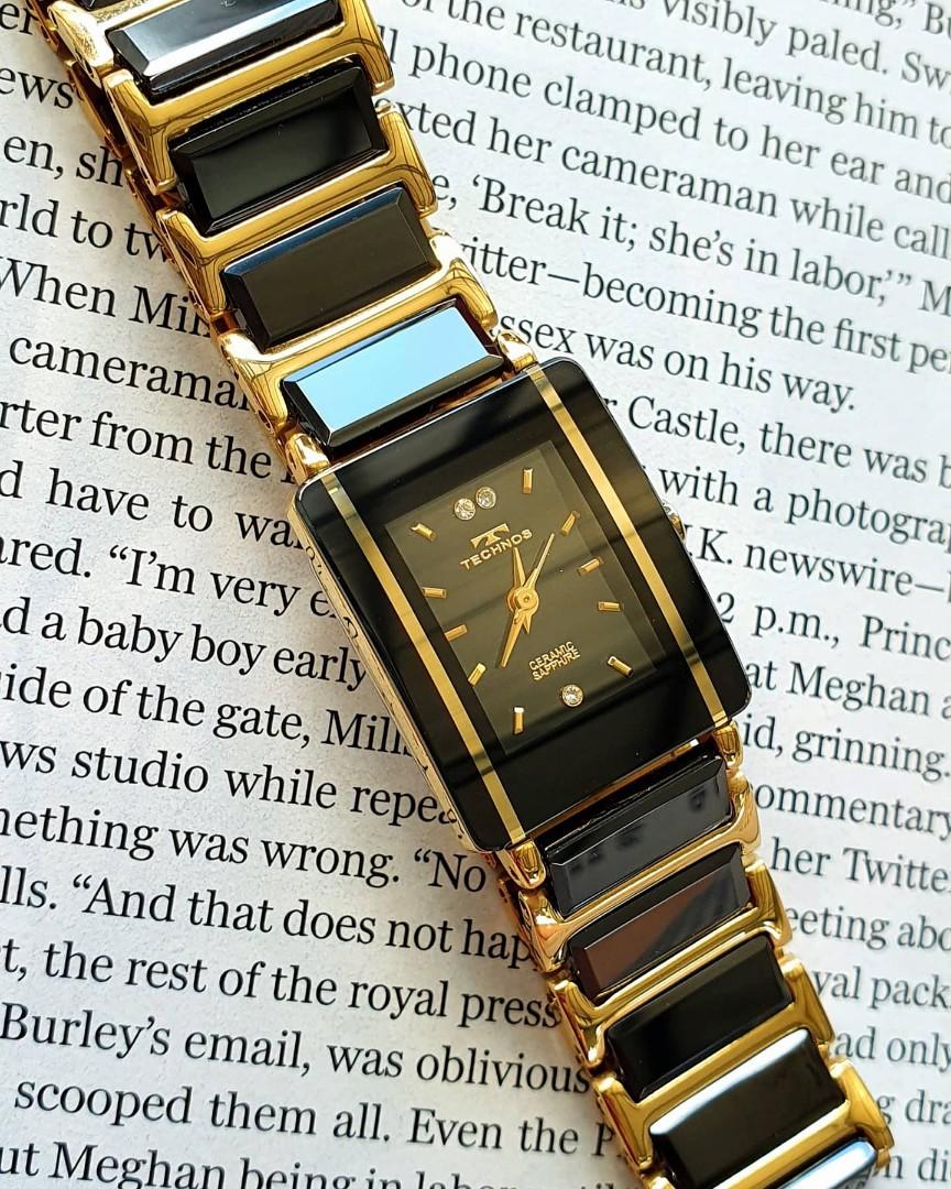 Technos sapphire watch price sale