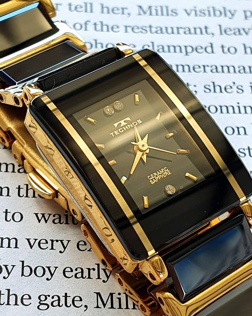 Technos ceramic sapphire watch price new arrivals