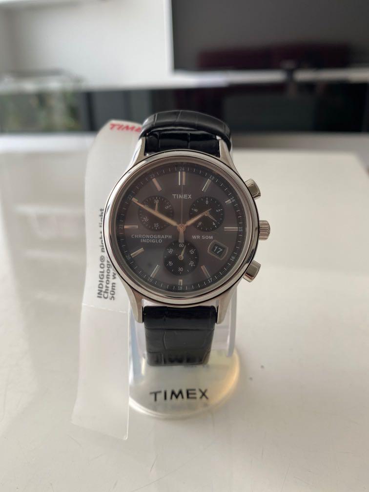 Timex Chronograph Indiglo CR2016 WR 50M (Vintage), Men's Fashion, Watches &  Accessories, Watches on Carousell