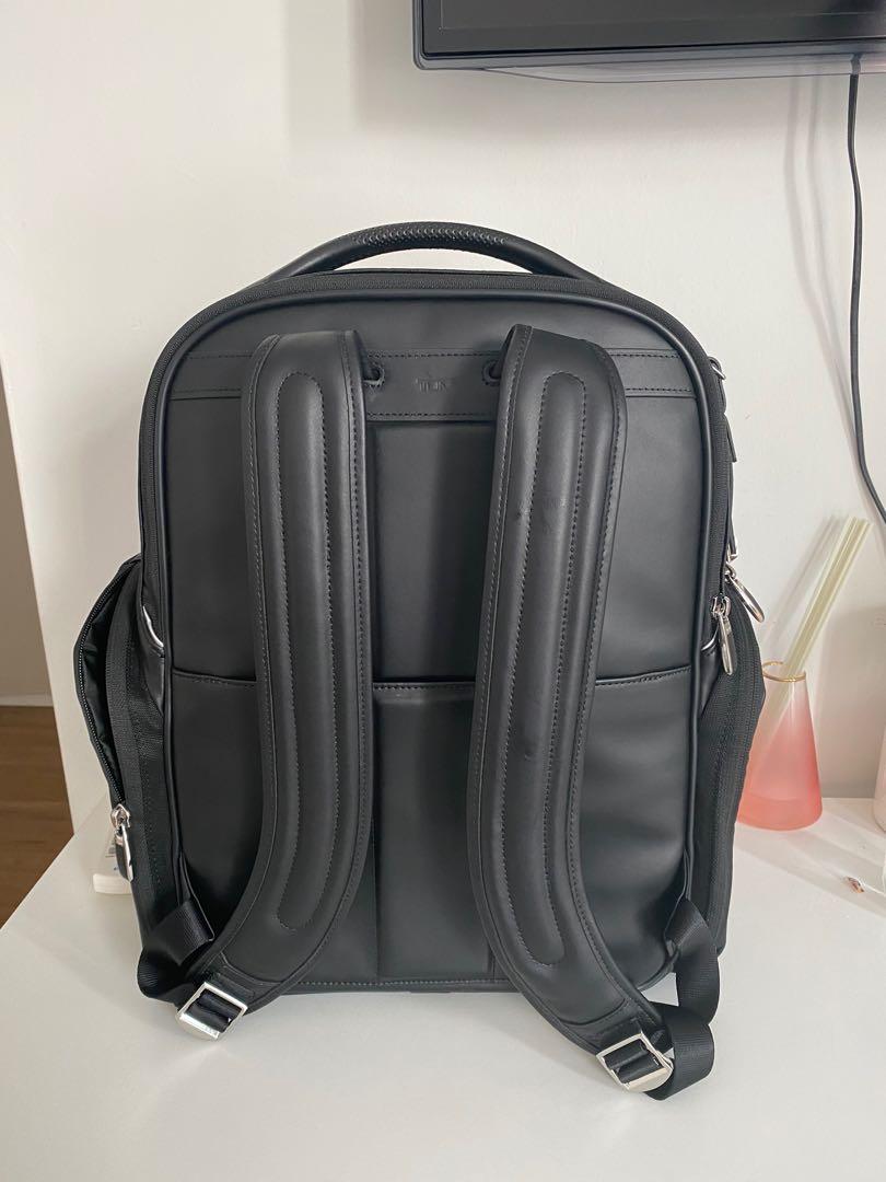 Barker backpack deals leather