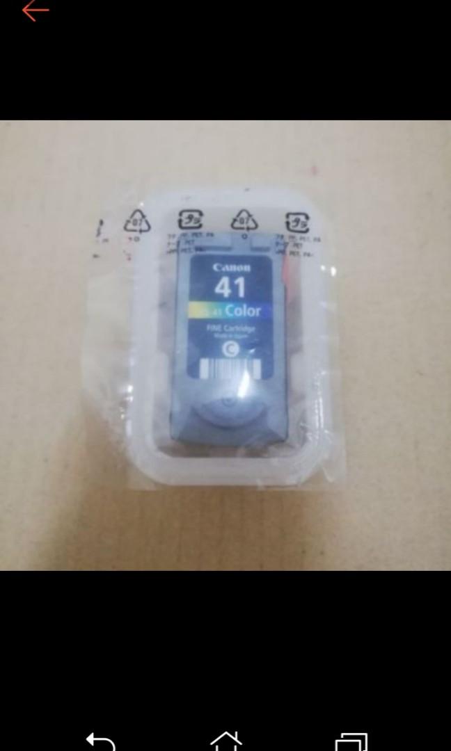 Unbox Ink Cartridge Colour 41 Canon Made In Japan Electronics Others On Carousell