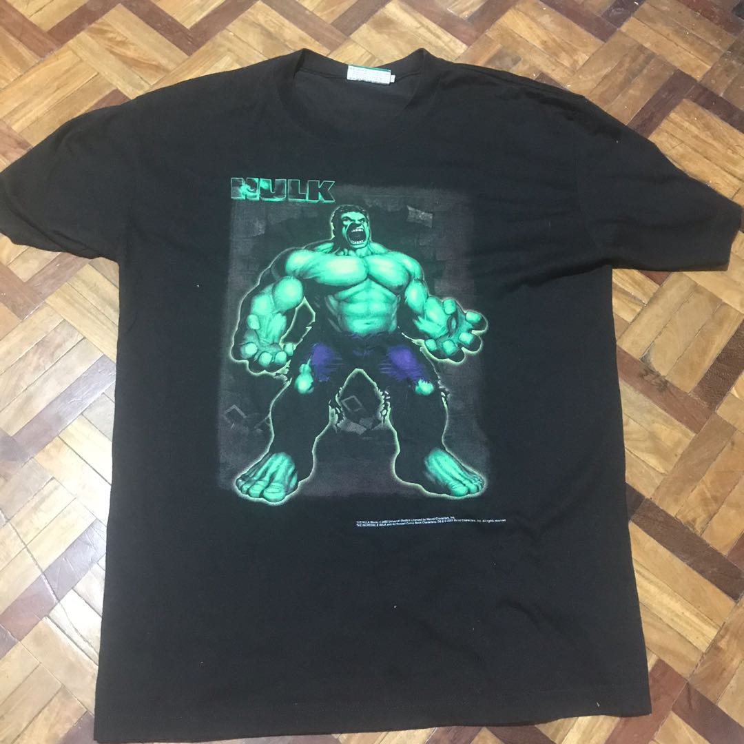 Vintage 2003 Hulk Marvel Tshirt 