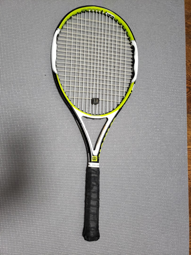Wilson Ncode Pro Open Tennis Racket 網球拍, 運動產品, 運動與體育, 運動與體育 球拍和球類運動