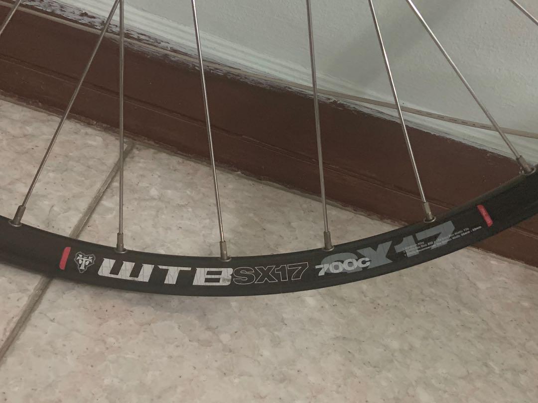 29er WTB SX17 700C Front Wheelset