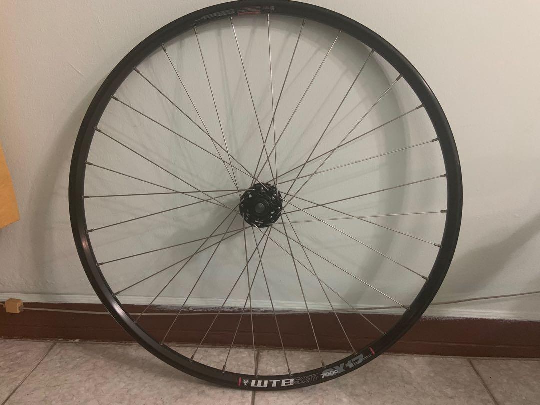 29er WTB SX17 700C Front Wheelset