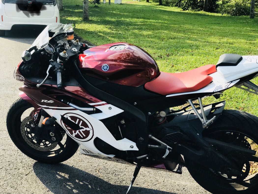 Yamaha R6 2008, Motorcycles, Motorcycles for Sale, Class 2 on Carousell
