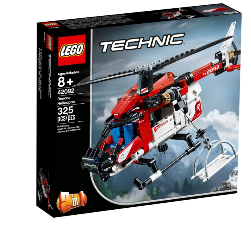rescue helicopter lego technic