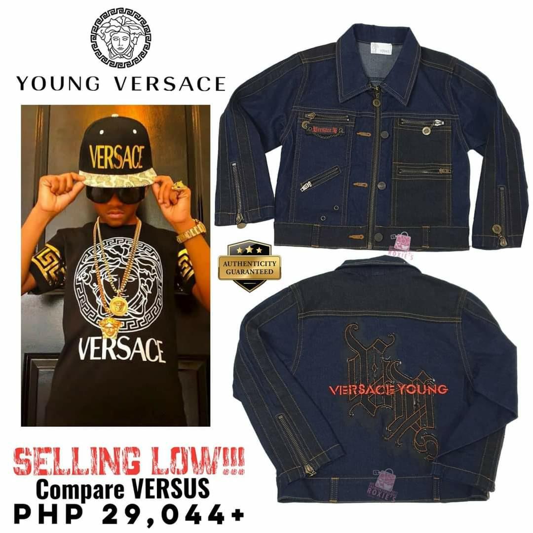 Versace x kith jacket top