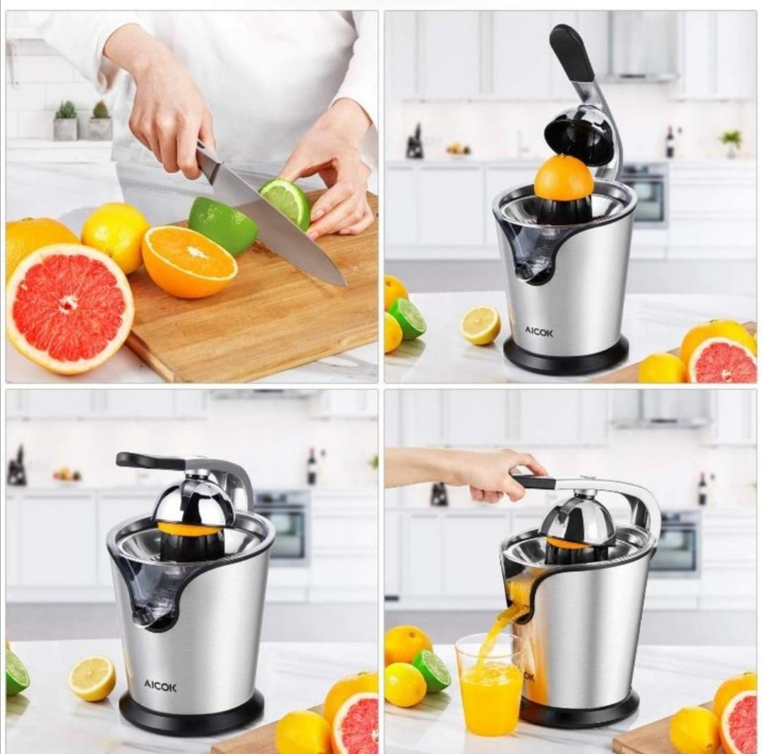 Aicok Citrus Juicer Electric Powerful 160W with Humanized Handle Citrus