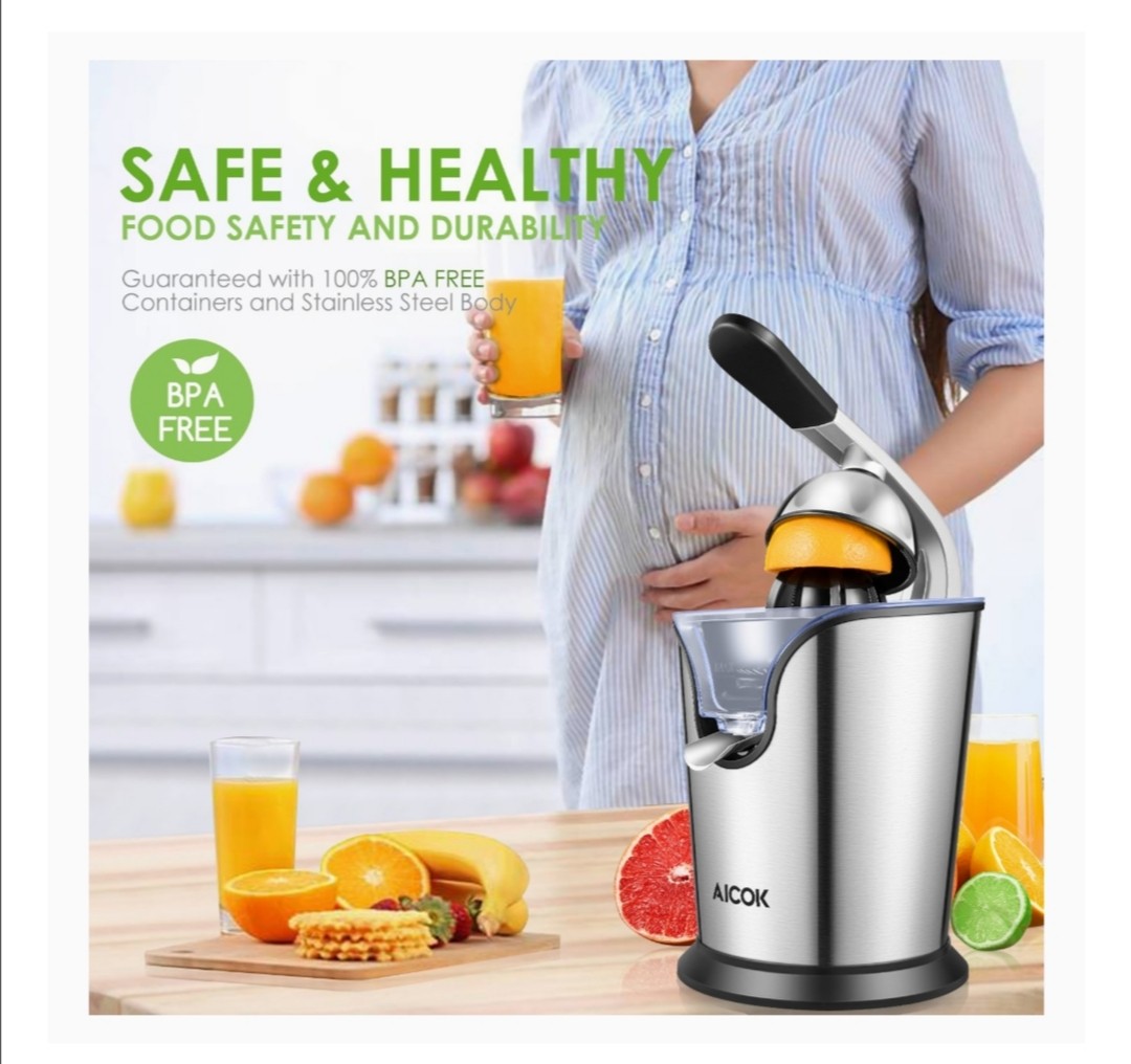 Aicok Citrus Juicer Electric Powerful 160W with Humanized Handle Citrus