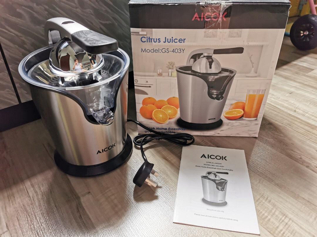 Aicok Citrus Juicer Electric Powerful 160W with Humanized Handle Citrus