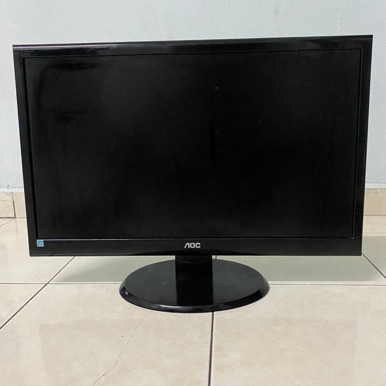 Aoc Monitor 24inch 60 Hz Electronics Computer Parts Accessories On Carousell