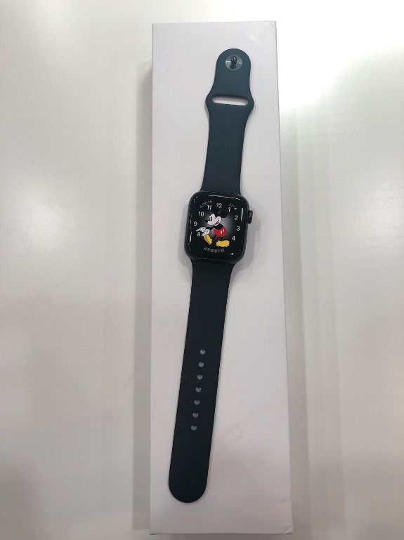 Apple Watch SE GPS版(A2351) 40mm 灰鋁黑運動錶帶#二手機#保固中#新興