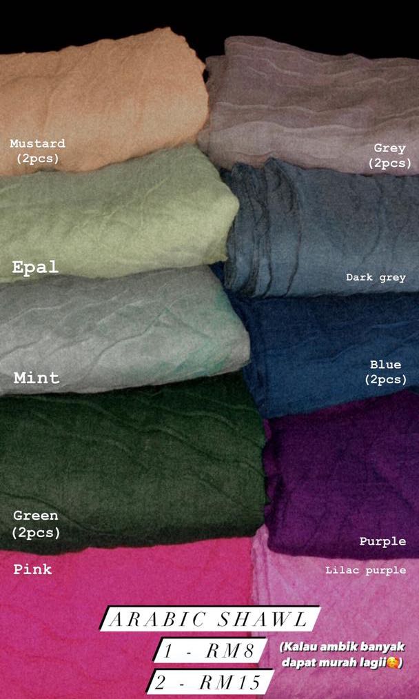 arabian shawl