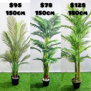 Artificial Palm  Plant 70cm to 180cm | Home decor | Fake Plant Tree with pot