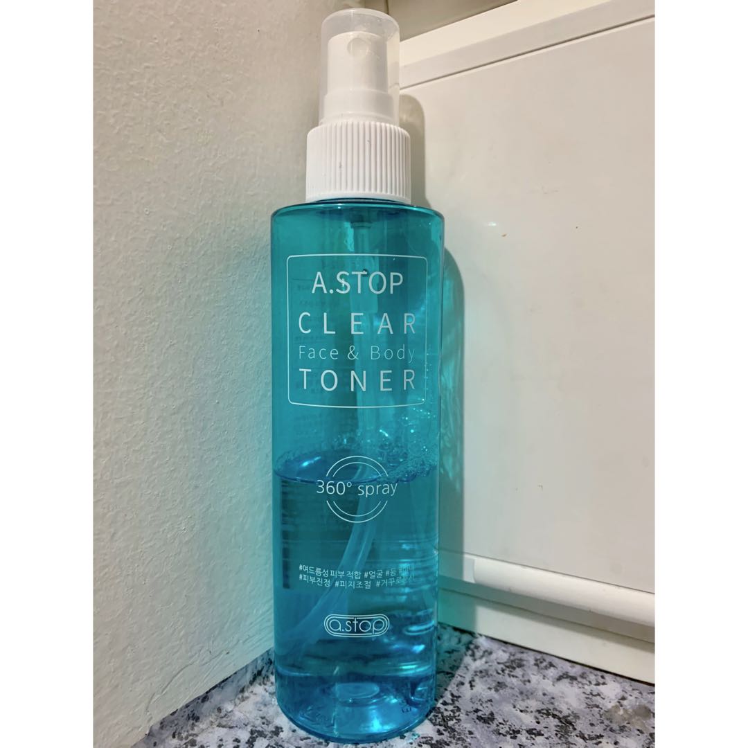 A.stop clear face body toner Beauty Personal Care Face Face