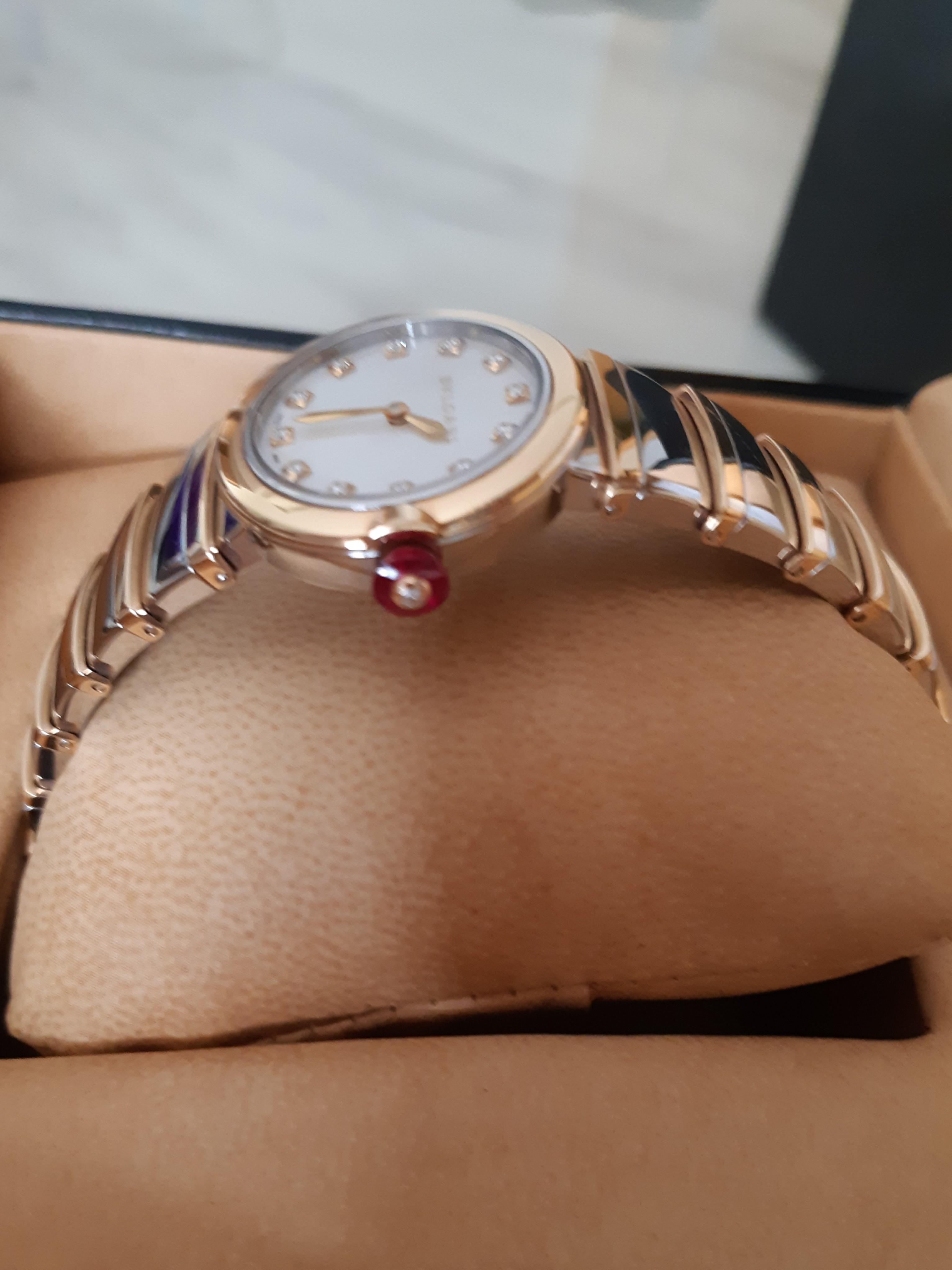 Authentic Bvlgari Lvcea Watch