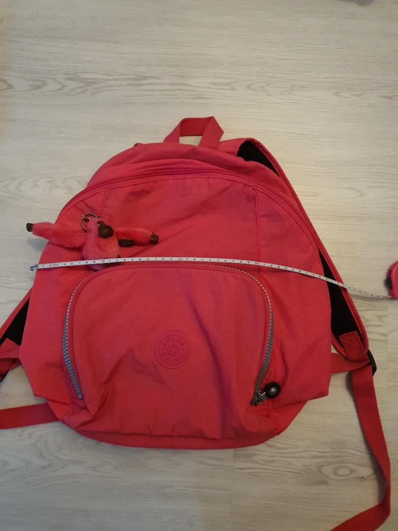 Authentic Kipling Backpack (Category: Backpacks) located in Singapore. Submitted by teddyniu (Listing ID 1051003458, Image 2). Description: used once but it's a little too large. not ideal that's why selling off. has a bit of pen mark inside. that's why selling cheap..