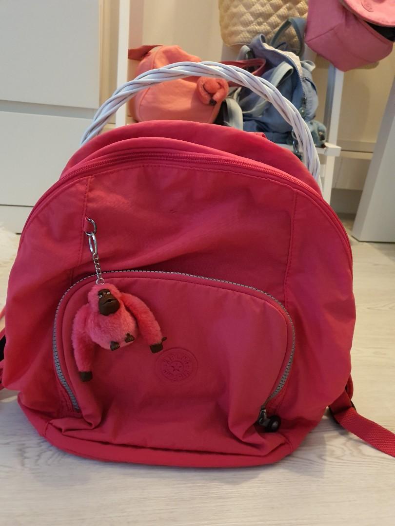Authentic Kipling Backpack (Category: Backpacks) located in Singapore. Submitted by teddyniu (Listing ID 1051003458, Image 3). Description: used once but it's a little too large. not ideal that's why selling off. has a bit of pen mark inside. that's why selling cheap..