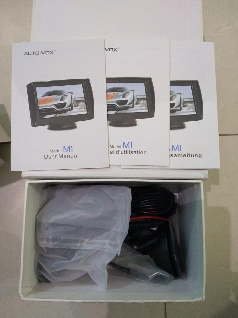 AUTOVOX M1 BACKUP CAMERA KIT, Car Accessories, Accessories on Carousell