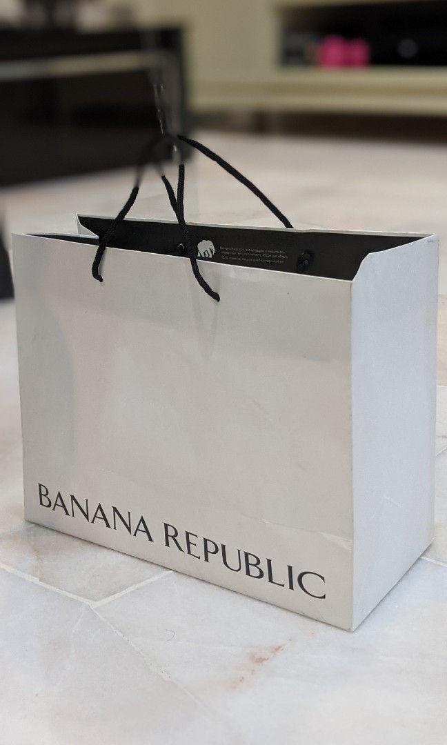 Banana Republic Original Paper Bag