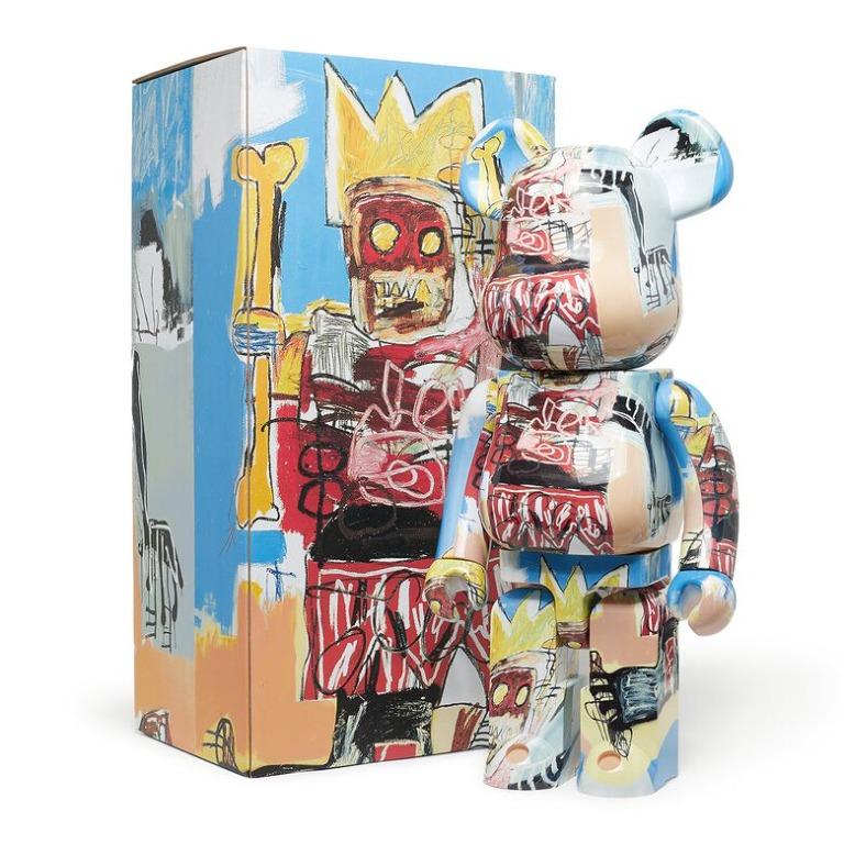 BE@RBRICK JEAN-MICHEL BASQUIAT #6 1000％-