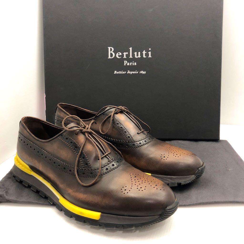 BERLUTI MEN'S WINGTIPS SHOES 207012584 