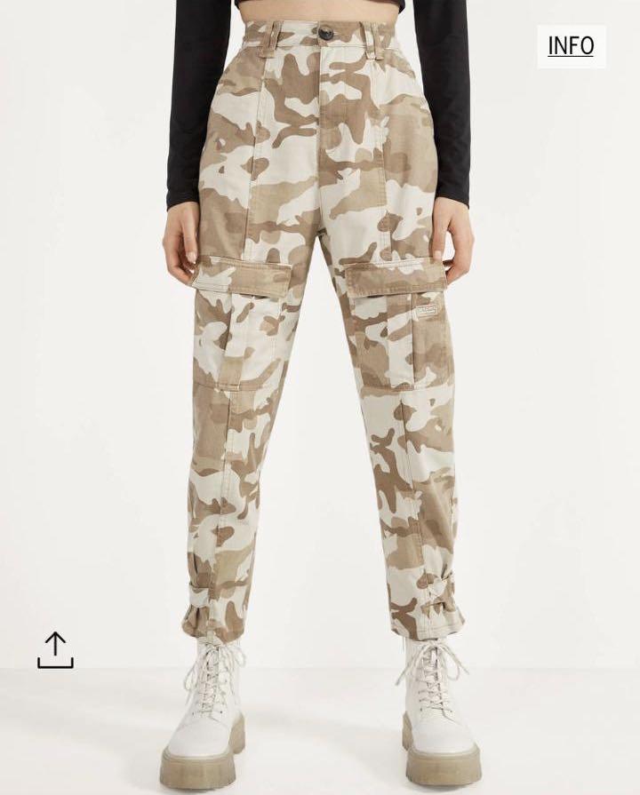 Bershka army new arrivals jeans