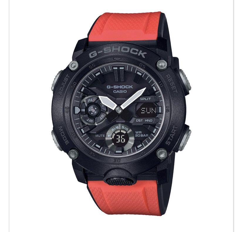 G shock carbon core clearance guard straps