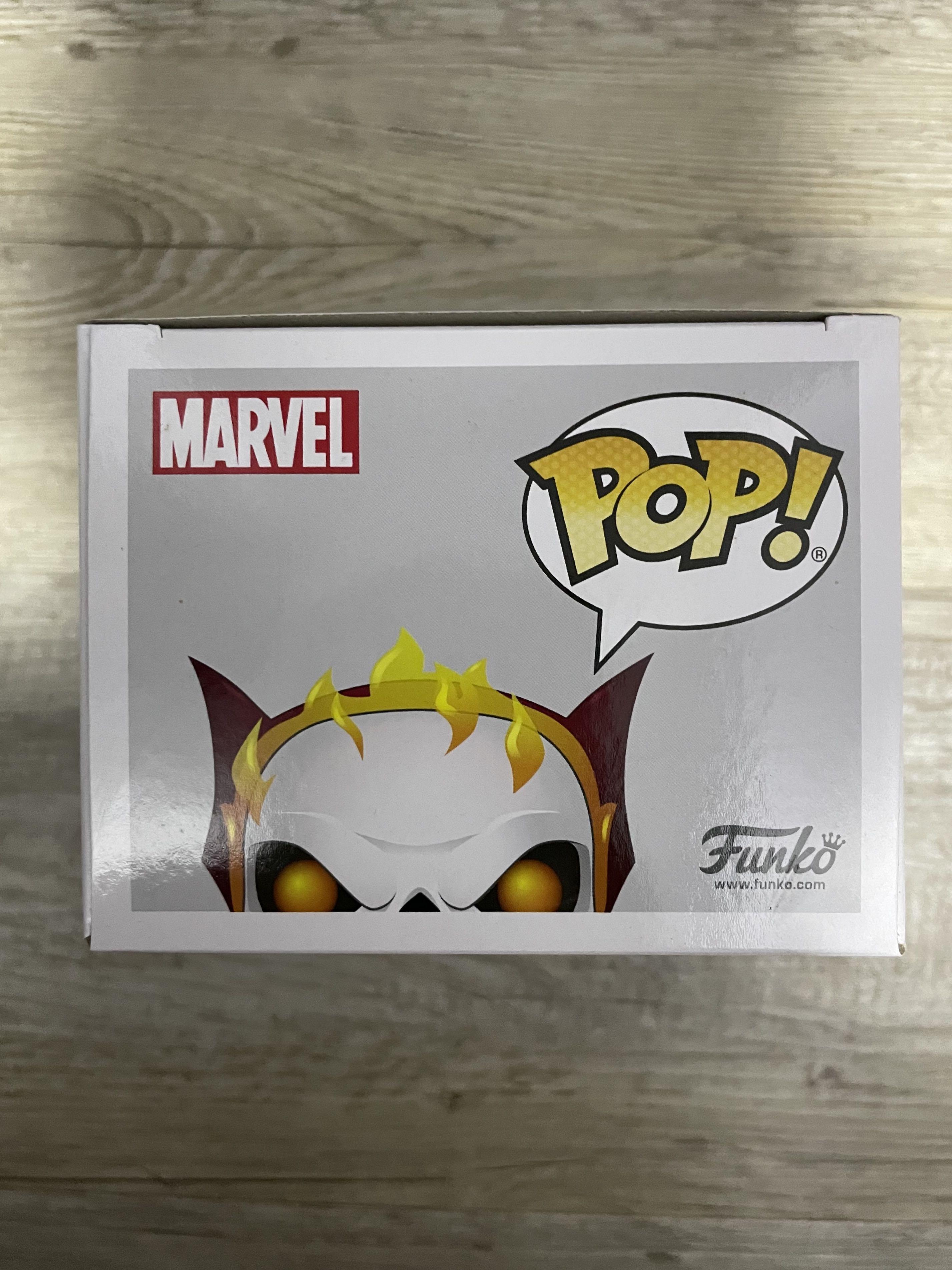 Funko pop doctor strange ghost clearance rider glow in the dark