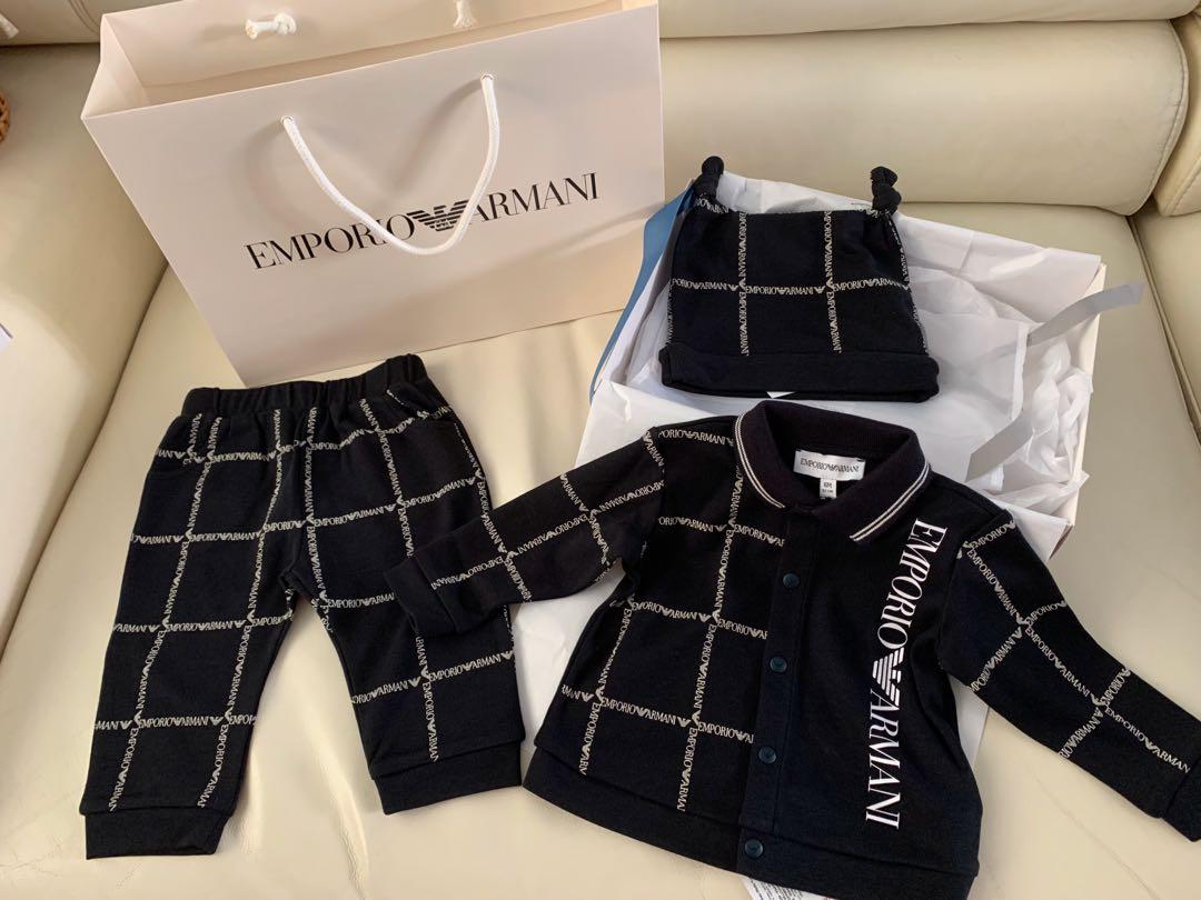 Armani newborn set cheap