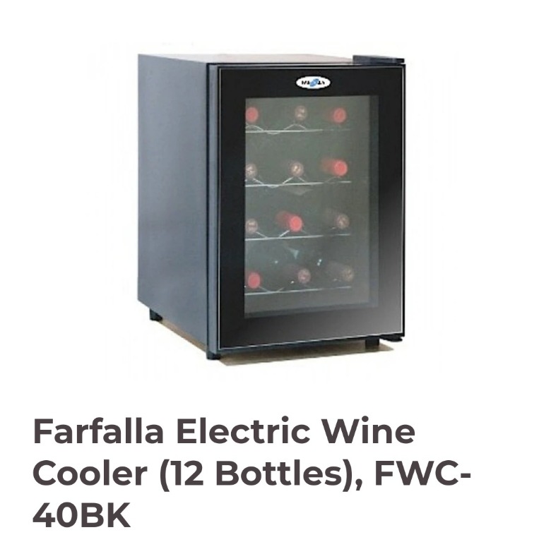 Farfalla Wine Chiller., TV & Home Appliances, Kitchen Appliances, Wine