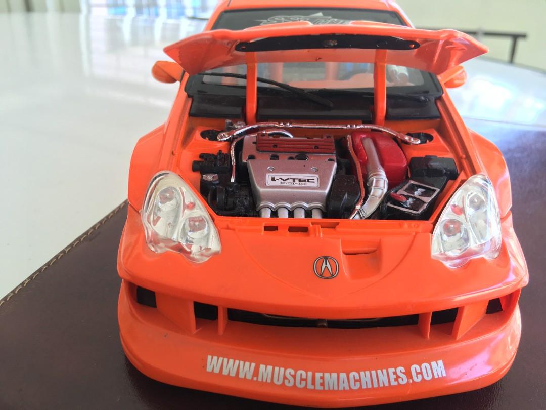 Muscle Machines IMPORT Tuner 2002 Acura RSX Type S Diecast 1 64 for sale online