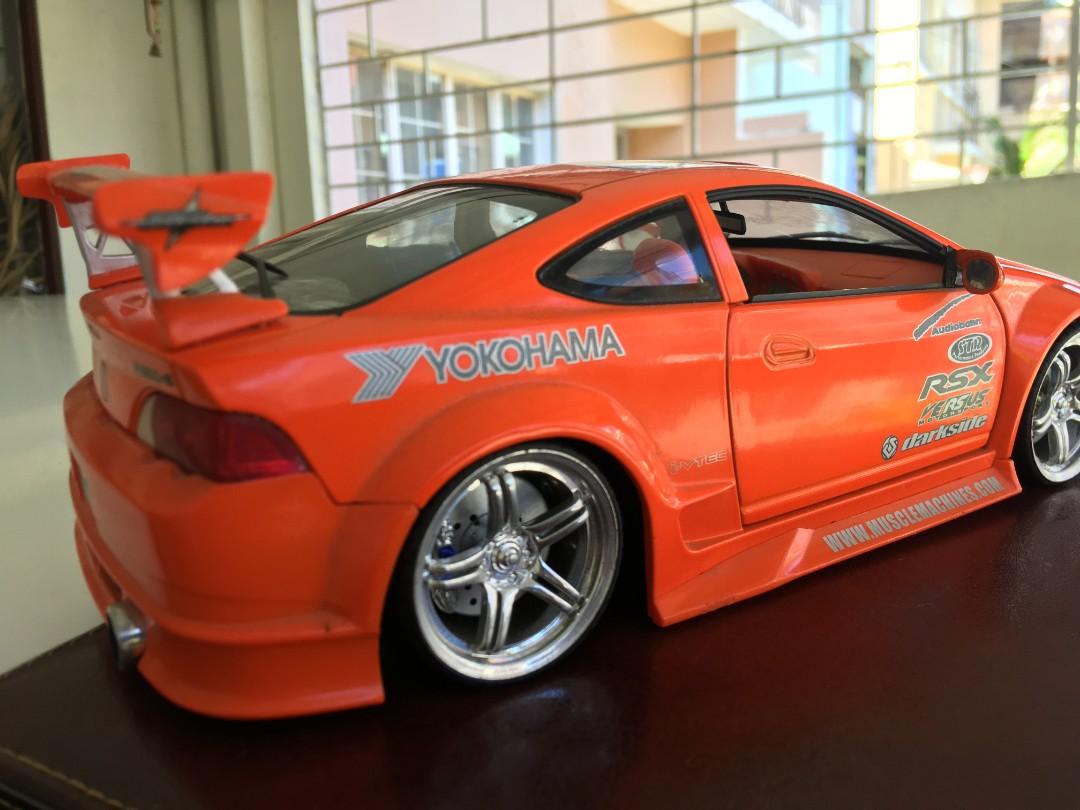 Muscle Machines IMPORT Tuner 2002 Acura RSX Type S Diecast 1 64 for sale online