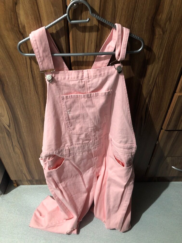 Forever 21 pink overalls store