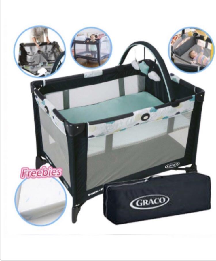 Graco Pack and play portable playyard, Babies & Kids, Baby Nursery