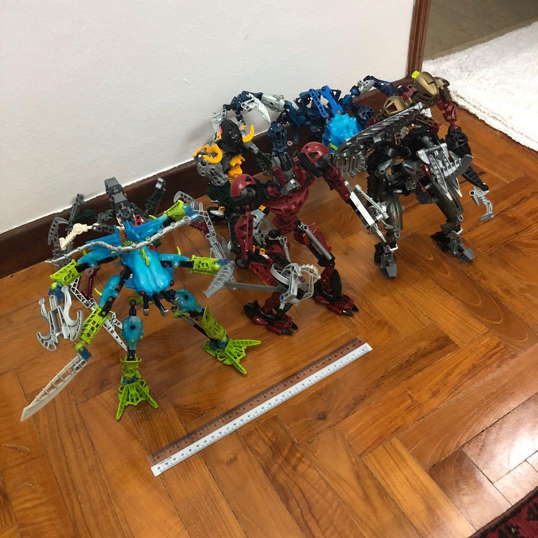 Lego bionicle sale lot